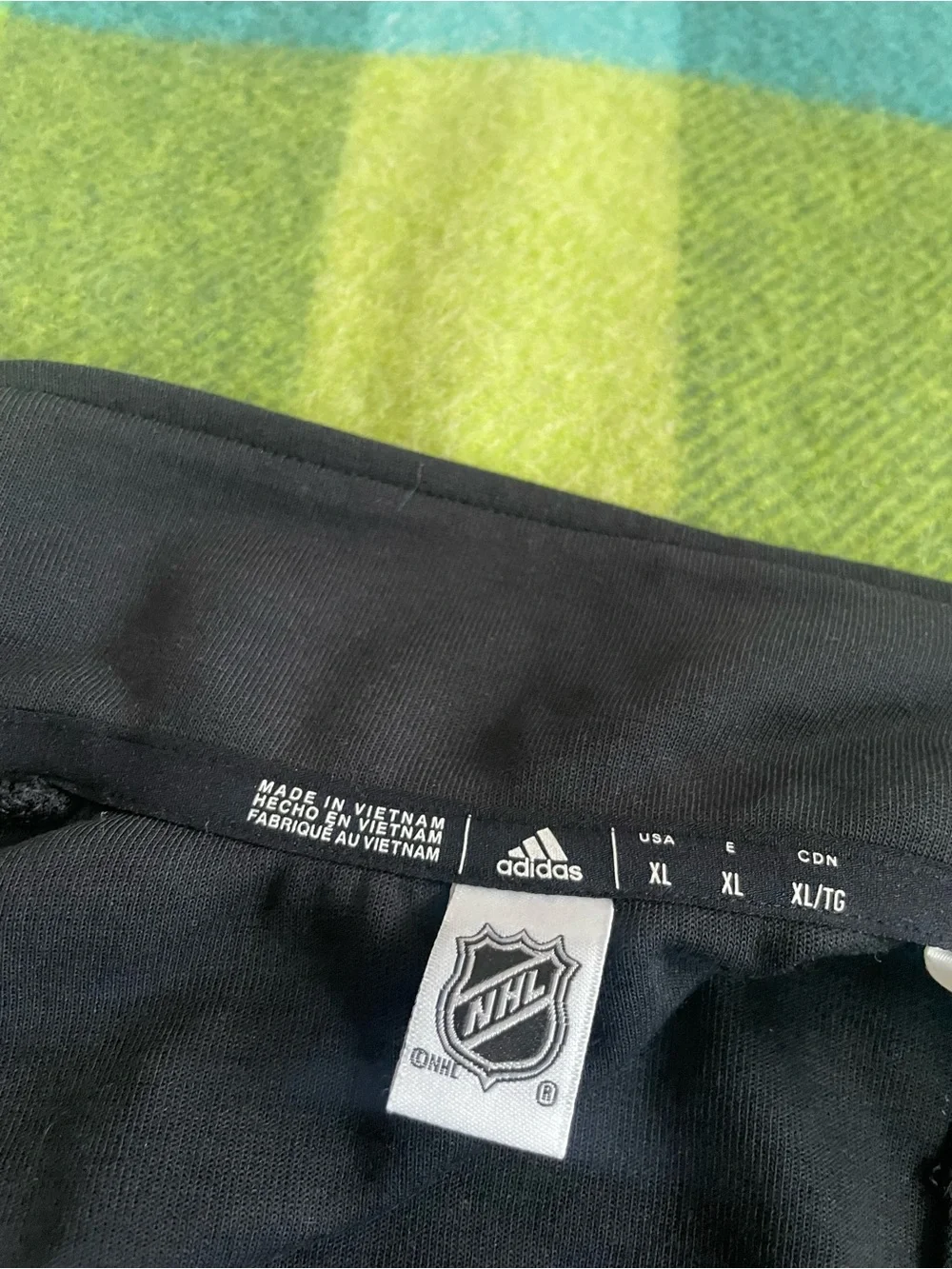 Adidas Boston Bruins Full-Zip Track Jacket Black Yellow Men’s